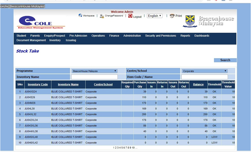 Student Dashboard