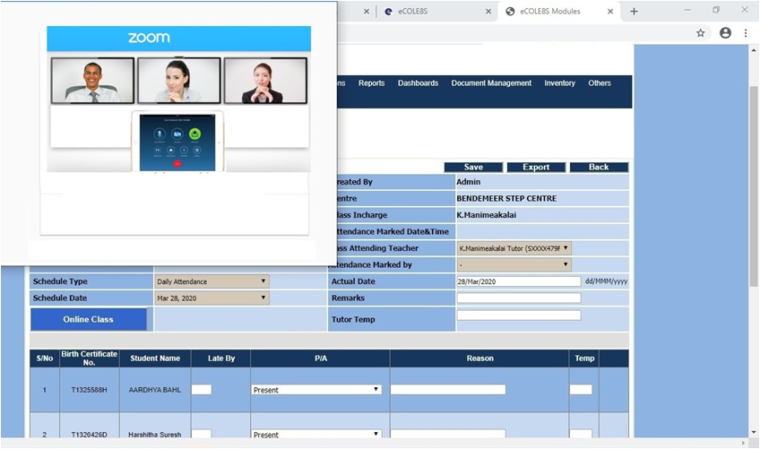 Student Dashboard